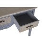 Console DKD Home Decor Gris Naturel Bois de paulownia Bois MDF 109.5 x 39 x 78.5 cm 109,5 x 39 x 78,5 cm