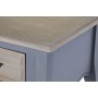 Console DKD Home Decor Gris Naturel Bois de paulownia Bois MDF 109.5 x 39 x 78.5 cm 109,5 x 39 x 78,5 cm