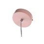 Ceiling Light DKD Home Decor 34 x 34 x 21 cm Silver Black Grey Pink Metal White 50 W 60 W Pinewood