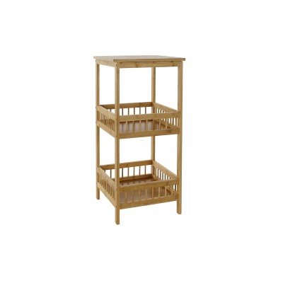 Bathroom Shelves DKD Home Decor Natural Bamboo 38,5 x 39,5 x 86,5 cm