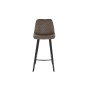 Tabouret DKD Home Decor Noir Camel Métal 56 x 49 x 110 cm