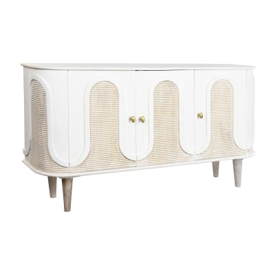 Sideboard DKD Home Decor White Natural 153 x 41 x 83 cm