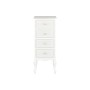 Chest of drawers Home ESPRIT White Wood MDF Wood Romantic 40 x 36 x 100 cm