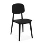 Chair Versa Black 39,5 x 80 x 41,5 cm (4 Units)