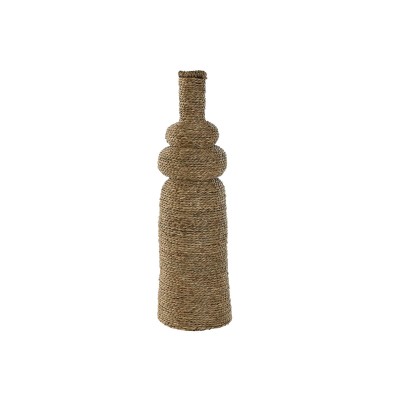 Vase Home ESPRIT Naturel Tropical 18 x 18 x 60 cm