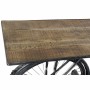 Console DKD Home Decor 8424001710515 Black Grey Multicolour Light brown Wood Metal Iron Mango wood 193 x 50 x 90 cm