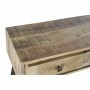 Console DKD Home Decor 130 x 40 x 89 cm Naturel Noir Métal Bois de manguier