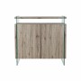 Buffet DKD Home Decor Naturel MDF Verre trempé (120 x 44 x 120 cm)