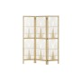 Folding screen DKD Home Decor 136 x 2,5 x 180 cm Metal Bamboo 30 x 40 cm