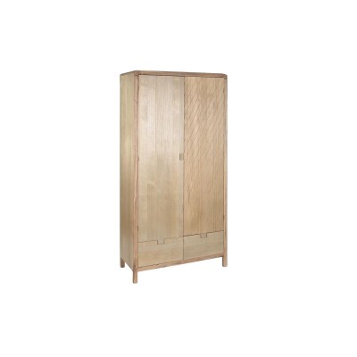 Garde-robe DKD Home Decor Naturel Pin Bois MDF 90 x 40 x 180 cm