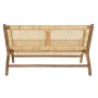 Bench DKD Home Decor Brown Natural 120 x 76 x 68 cm