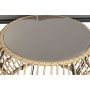 Ensemble Table avec 3 Sièges DKD Home Decor Marron Aluminium rotin synthétique 144 x 67 x 74 cm