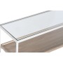 Console Home ESPRIT Blanc Métal Verre 120 x 30 x 75 cm