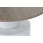 Table d'appoint Home ESPRIT Blanc Naturel Métal Bois MDF 55 x 55 x 52,5 cm