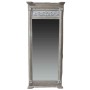 Miroir mural Home ESPRIT Blanc Naturel Bois de manguier Bois MDF Romantique 87,6 x 9,5 x 203 cm