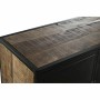 Sideboard DKD Home Decor Brown Black Metal Mango wood (160 x 40 x 90 cm)