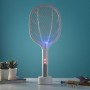 2-in-1 Rechargeable Insect Killing Racket with UV Light KL Rak InnovaGoods