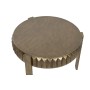 Petite Table d'Appoint Home ESPRIT Doré Métal 62 x 62 x 50 cm