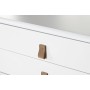 Console Home ESPRIT Jaune Blanc Bois MDF 120 x 35 x 90 cm