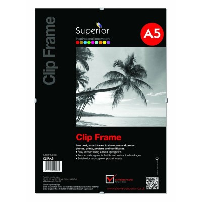 Photo frame Seco CLIP-A5 Brown Resin 21 x 15 cm