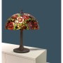 Lampe de bureau Viro New York Rouge Zinc 60 W 45 x 62 x 45 cm