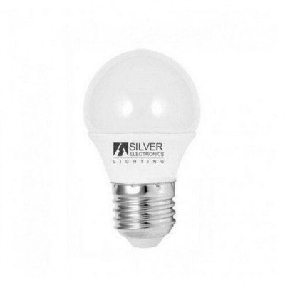 Ampoule LED Sphérique Silver Electronics ECO ESFERICA E27 5W