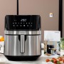 Air Fryer InnovaGoods Fryinn Pro 5500 Black 1700 W 5,5 L Stainless steel