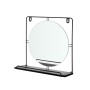 Miroir mural Noir Métal Bois MDF 33,7 x 30 x 10 cm (4 Unités)