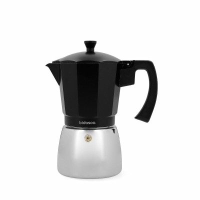 Cafetière Italienne Bidasoa Tribeca Acier 9 Tasses Métal