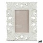 Photo frame 18,5 x 23 x 1,3 cm White MDF Wood (6 Units)