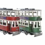 Decorative Figure DKD Home Decor Red Green Train Vintage 28 x 9 x 20 cm (2 Units)