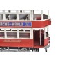 Decorative Figure DKD Home Decor Red Green Train Vintage 28 x 9 x 20 cm (2 Units)