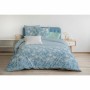 Parure de couette HOME LINGE PASSION 240 x 260 cm Bleu 3 Pièces