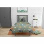 Duvet cover set Roupillon Animals 140 x 200 cm Green Khaki 2 Pieces