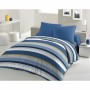 Housse de Couette HOME LINGE PASSION Stanis Bleu 220 x 240 cm