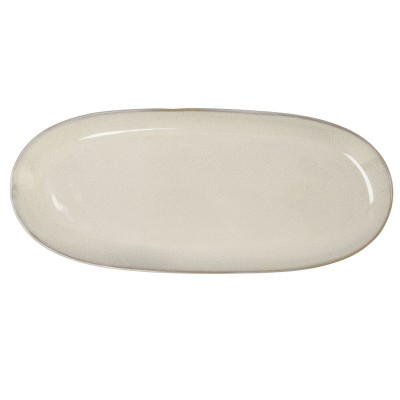 Plat à Gratin Bidasoa Ikonic Blanc Céramique 36 x 16 cm (Pack 2x)