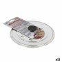 Frying Pan Lid Quttin Ø 24 cm Silver Aluminium (12 Units)