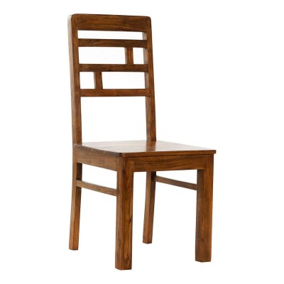 Chair DKD Home Decor Metal Acacia 45 x 53 x 97 cm