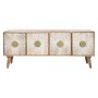 TV furniture Home ESPRIT Golden Natural Wood 145 x 40 x 60 cm