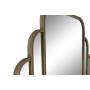 Wall mirror Home ESPRIT Golden Crystal Iron Modern 122 x 3 x 208 cm