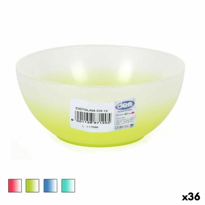 Bowl Dem Cristalway Plastic 300 ml ø 12 x 5 cm (36 Units)