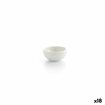 Bol Ariane Alaska Blanc Céramique 5,6 x 2,6 cm (18 Unités)