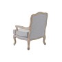 Fauteuil DKD Home Decor 66 x 66 x 94 cm Naturel Bois Gris clair