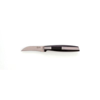 Peeler Knife Quid Habitat Black Metal 7 cm (Pack 12x)