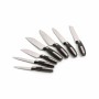 Peeler Knife Quid Habitat Black Metal 7 cm (Pack 12x)