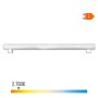 Tube LED EDM Linestra S14S F 9 W 700 lm Ø 3 x 50 cm (2700 K)