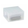 Caisson à Tiroirs Terry LightDrawer L Polyvalents Blanc Transparent polypropylène Plastique 39,6 x 39 x 21,3 cm