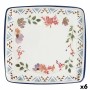 Underplate Viejo Valle Moove Spring Porcelain 32 x 31 x 2 cm (6 Units)