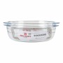 Casserole avec Couvercle Quttin 63095 verre 33 x 20 x 13 cm (3L + 1L)