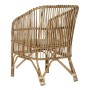 Chaise de Salle à Manger DKD Home Decor Multicouleur Naturel 56 x 52 x 82 cm